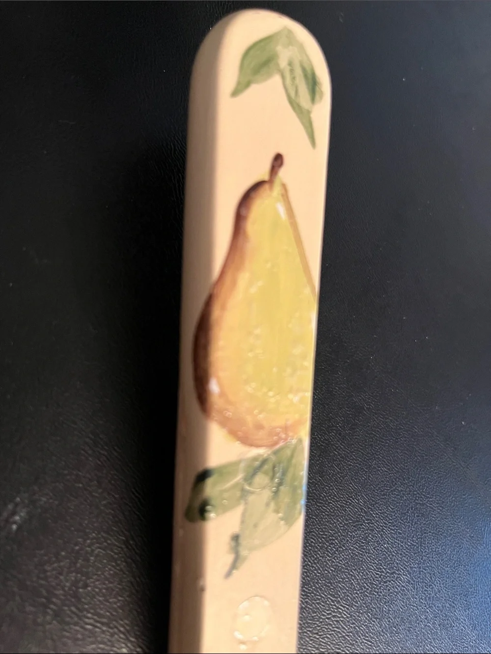 Cute Tools Decorative Yellow Pear Handled Cake Server
